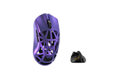 Mus - WLMouse Beast X Pro (Solid Side + Omron) / Wireless 8K / Magnesium - Gaming mus - Optisk - 5 - Lilla - MPRO-PURPLE-O-SHIXIN