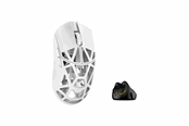 Mus - WLMouse Beast X Pro (Solid Side + Omron) / Wireless 8K / Magnesium - Gaming mus - Optisk - 5 - Hvit - MPRO-SHIXIN-WHITE-O