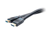 Skjermkabel - C2G 75ft (22.9m) Performance Series Ultra Flexible Active High Speed HDMI Cable - 4K 30Hz In-Wall CMG (FT4) Rated - HDMI cable - 22.9 m - C2G10385