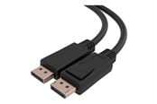 Skjermkabel - C2G 10ft (3m) TAA-Compliant DisplayPort Cable with Latches - 8K 60Hz - DisplayPort cable - DisplayPort to DisplayPort - TAA Compliant - 3 m - C2G50114