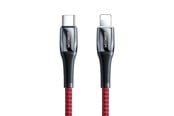 USB - Joyroom S-1224K2 USB-C / Lightning PD cable 20W 2.4A 1.2m - red - 6941237136763
