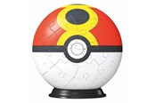 Puslespill - Ravensburger 3D Puzzle Ball Pokémon Poké Ball 54 pcs. 3D Puslespill - 116287