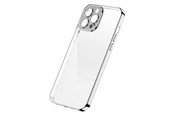 Mobil - Deksel og etui - Joyroom Chery Mirror Case Cover for iPhone 13 Pro Metallic Frame Silver (JR-BP908 silver) - 6941237165428