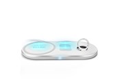 Mobil - Adaptere og ladere - SBS 10W Wireless Charging Base x3 - White - TEWIRE20WMULTI