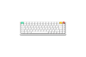 Tastatur - NuPhy Air75 V3 Nova White - Blush nano (Silent) - Gamingtastatur - Uten numpad - Nordisk - Hvit - 0202144