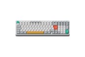Tastatur - NuPhy Halo96 V2 Ionic White - Raspberry - Gamingtastatur - Nordisk - Hvit - 0205055
