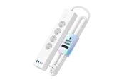 Strømkabel (ekstern) - Meross Smart Power Strip MSP844 – 4×AC + 2×USB‑A + 2×USB‑C - MSP844SMA-EU