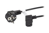 Strømkabel (intern) - Lanberg - power cable - power CEE 7/7 to power IEC 60320 C13 - 1.8 m - CA-C13C-12CC-0018-BK