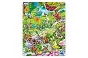 Puslespill - Selecta Play - Larsen Jigsaw Puzzle Animals - Butterflies 42 pcs. - LA-FH28