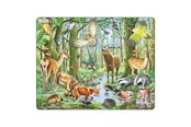 Puslespill - Selecta Play - Larsen Jigsaw Puzzle Animals - European Forests 40 pcs. - LA-FH17