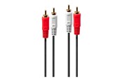 Lydkabel - Lindy Premium video / audio cable - 1 m - 35660
