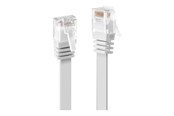 Nettverkskabel - Lindy patch cable - 3 m - white - Hvit - 3m - 47503