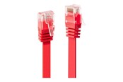 Nettverkskabel - Lindy patch cable - 5 m - red - Rød - 5m - 47514