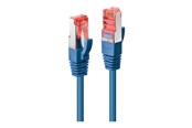 Nettverkskabel - Lindy patch cable - 5 m - blue - Blå - 5m - 47721