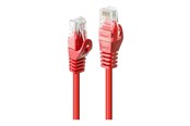 Nettverkskabel - Lindy Basic patch cable - 5 m - red - Rød - 5m - 48185