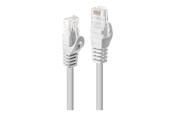 Nettverkskabel - Lindy Basic patch cable - 5 m - white - Hvit - 5m - 48205
