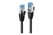 Nettverkskabel - Lindy patch cable - 10 m - black - Svart - 10m - 47418