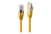 Nettverkskabel - Lindy patch cable - 50 cm - yellow - Gul - 0.5m - 45980