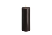 Dekorasjon - Moods & More LED pillar candle - Charcoal - 74x200 mm - M30-CC074200