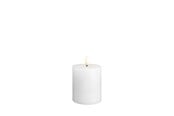 Dekorasjon - Moods & More LED pillar candle - Classic white - 74x100 mm - M30-CW074100