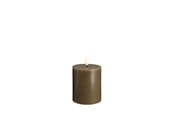 Dekorasjon - Moods & More LED pillar candle - Dark sand - 74x100 mm - M30-DS074100
