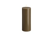 Dekorasjon - Moods & More LED pillar candle - Dark sand - 74x200 mm - M30-DS074200