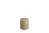 Dekorasjon - Moods & More LED pillar candle - Kit grey - 74x100 mm - M30-KG074100