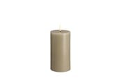 Dekorasjon - Moods & More LED pillar candle - Kit grey - 74x150 mm - M30-KG074150