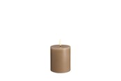 Dekorasjon - Moods & More LED pillar candle - Sand - 74x100 mm - M30-SD074100