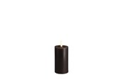 Dekorasjon - Moods & More LED pillar candle - Melted Charcoal - 49x100 mm - M31-CC049100