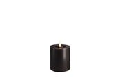 Dekorasjon - Moods & More LED pillar candle - Melted Charcoal 74x100 mm - M31-CC074100