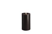 Dekorasjon - Moods & More LED pillar candle - Melted Charcoal 74x150 mm - M31-CC074150