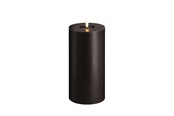 Dekorasjon - Moods & More LED pillar candle - Melted Charcoal - 99x200 mm - M31-CC099200