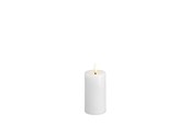 Dekorasjon - Moods & More LED pillar candle - Melted Classic white - 49x100 mm - M31-CW049100