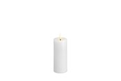 Dekorasjon - Moods & More LED pillar candle - Melted Classic white - 49x125 mm - M31-CW049125