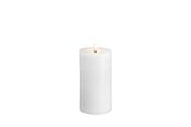Dekorasjon - Moods & More LED pillar candle - Melted Classic white - 74x150 mm - M31-CW074150