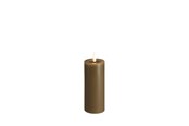 Dekorasjon - Moods & More LED pillar candle - Melted Dark sand - 49x125 mm - M31-DS049125