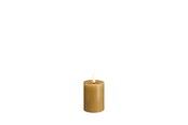 Dekorasjon - Moods & More LED pillar candle - Melted Honey mustard - 49x75 mm - M31-HM049075