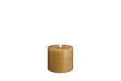 Dekorasjon - Moods & More LED pillar candle - Melted Honey mustard - 99x100 mm - M31-HM099100