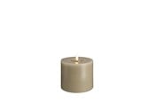 Dekorasjon - Moods & More LED pillar candle - Melted Kit grey - 99x100 mm - M31-KG099100