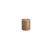 Dekorasjon - Moods & More LED pillar candle - Melted Sand - 74x100 mm - M31-SD074100