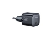Mobil - Adaptere og ladere - Joyroom Mini charger USB C 20W PD JR-TCF02 - black - JR-TCF02B