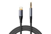 Lydkabel - Joyroom Audio Transfer Series SY-A06 mini jack 3.5 mm / Lightning cable 1.2 m - black - 6956116773762