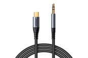 Lydkabel - Joyroom Audio Transfer Series SY-A07 Mini Jack 3.5mm/USB-C Cable 1.2m - Black - 6956116773786