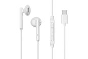 Hodetelefoner - Joyroom JR-EC05 USB-C in-ear headphones - white - JR-EC05 White