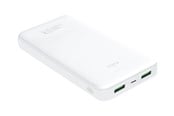 Nødlader - Puro Power Bank 20000mAh USB-C + 2 USB-A Fast Charge - White Nødlader - 20000 mAh - PWFCBB200P2WHI