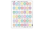 Puslespill - Selecta Play Larsen Jigsaw Puzzle Learning to Tell Time - What Time is it 42 pcs. Gulv - LA-OB7-NL