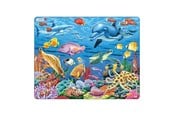 Puslespill - Selecta Play Larsen Jigsaw Puzzle Animals - Coral Reef 35 pcs. 2D Puslespill - LA-FH29