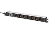 Strømkabel (ekstern) - DIGITUS 7-Port - 1U - Aluminum PDU - DN-95441