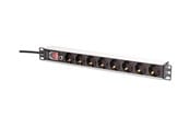 Strømkabel (ekstern) - DIGITUS - power strip - aluminum profile and overload protection - 4000 Watt - DN-95436